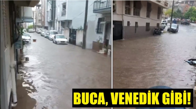 Buca, yatırım yapılmadan Venedik gibi oldu!