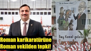 CHP'nin Roman karikatürüne tepki