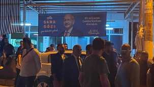 CHP seçim bürosunda olay