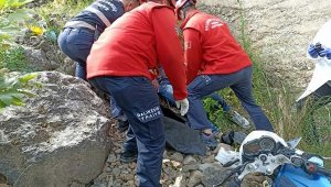 Dere yatağında ölü bulundu