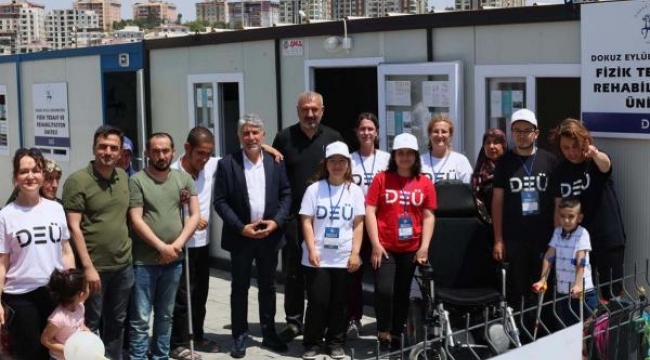 Dokuz Eylül, deprem bölgesindeki 7'nci su arıtma ünitesini açtı