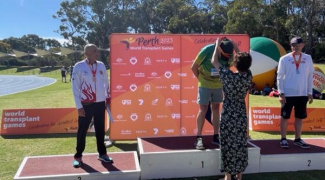 Dünya Transplant Oyunları'ndan 3 madalya ile döndü
