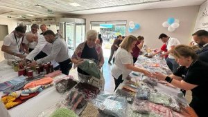 El ürünleri satılarak depremzede kadınlara gelir sağlanacak