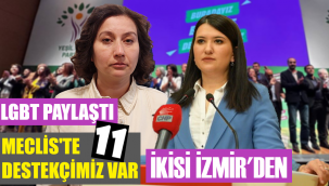 Eşcinselliği destekleyen 11 vekilden ikisi İzmir'den seçildi