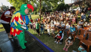 Gaziemir Belediyesi, çocuk oyunlarını parklarda sahneleyecek