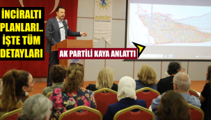 İşte İnciraltı planlarının detayları