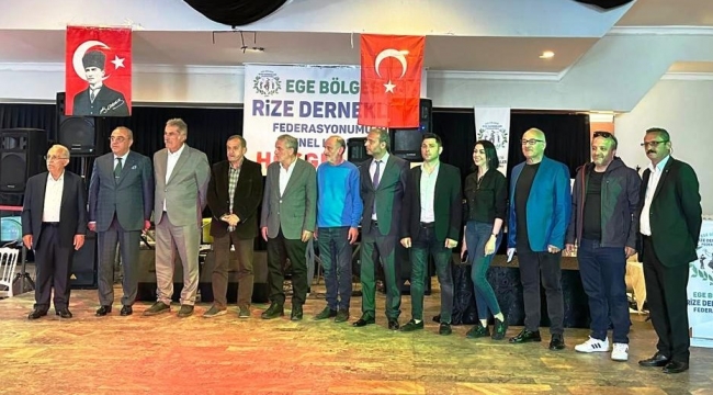 İzmir'deki Rizeliler yeni yönetimini seçti