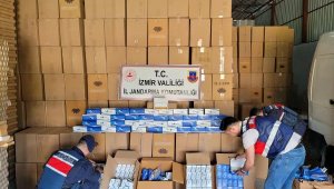 İzmir'de 34 milyon adet makaron ele geçirildi