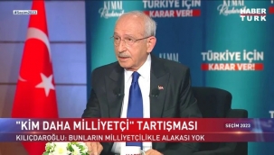 Kılıçdaroğlu: 6 okumuzdan birisi zaten milliyetçilik! Biz zaten milliyetçi partiyiz