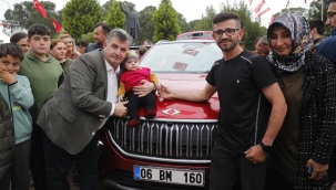 Kınık'ta TOGG'a büyük ilgi! Belediye makam arabası olarak alacak