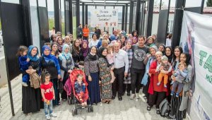 Mahalle bostanı için kura çekildi