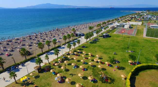 Mavi Bayraklı Aliağa Ağarpark'ta sezon 1 Haziran'da açılıyor