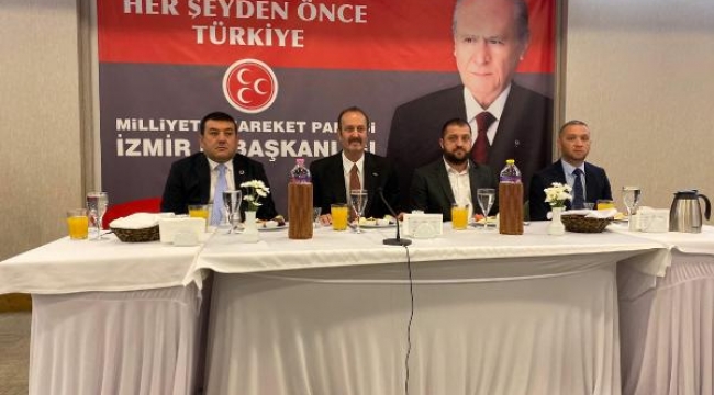 MHP'li Osmanağaoğlu, Aliağa'yı örnek gösterdi, 5 vekil çıkaracaklarını söyledi