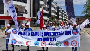 Muğla'da renkli 1 Mayıs kutlaması