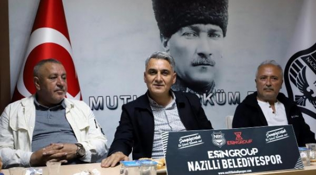Nazilli Belediyespor'da başkan Önal bıraktı