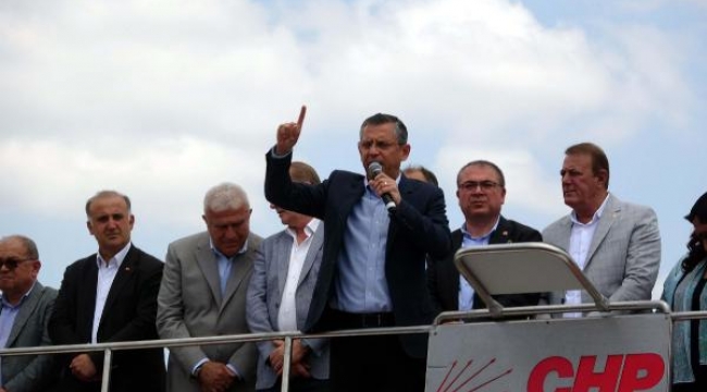 Özgür Özel: Pazar günü sandığa giderek bu ülkenin kaderini değiştirin