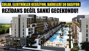 Rezidans sakinleri isyan etti!