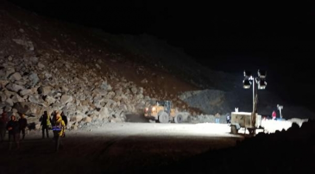 Maden ocağında toprak kayması: 1 ölü, 3 yaralı