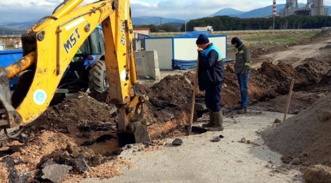 Soma'da yeni sanayi sitesi için altyapı çalışmaları tamamlandı