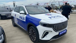 TOGG polis aracı oldu