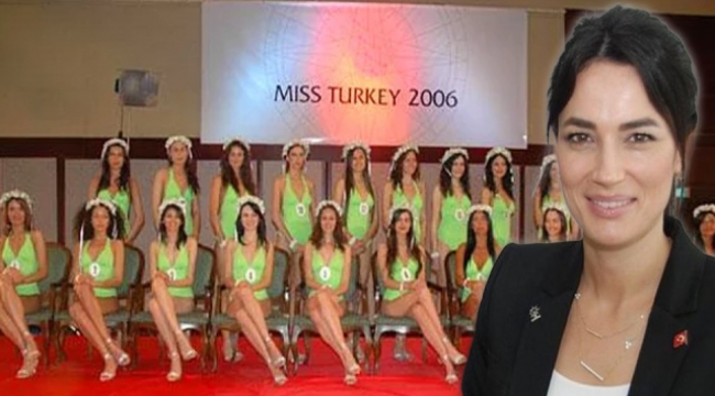 AK Parti Aydın Milletvekili seçilen Türkiye Güzeli Seda Sarıbaş yemin etti