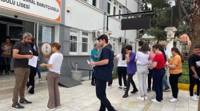 Alaşehir'de tarihi gün! İilk kez Yükseköğretim Kurumları Sınavı yapıldı