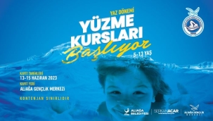 Aliağa Gençlik Merkezi'nde yaz dönemi yüzme kursları başlıyor