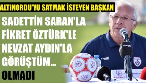 Altınordu Başkanı Özkan: Stratejik ortak arıyor