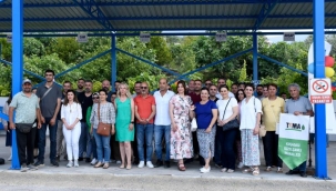 Aydın'ın lisanslı ikinci atık geliştirme merkezi Kuşadası'nda hizmete girdi