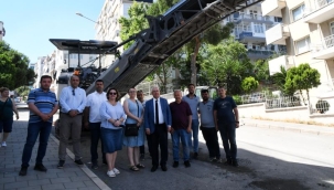 Başkan Selvitopu 3 mahalledeki asfaltlama çalışmalarını denetledi