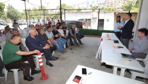 Bayraklı'da kurbanlık satış yerleri için kura çekimi yapıldı