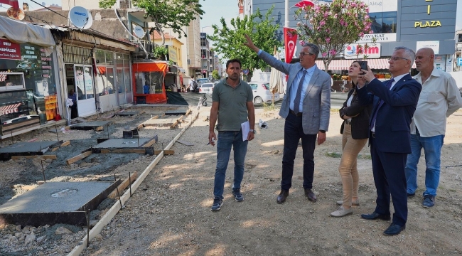Belediye yaşam alanlarına el attı! Gaziemir'in meydanları yenileniyor