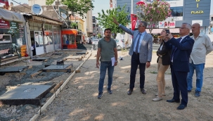 Belediye yaşam alanlarına el attı! Gaziemir'in meydanları yenileniyor