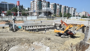 Buca Metrosu'nda çalışma sürüyor! Kazık çakma tamamlandı