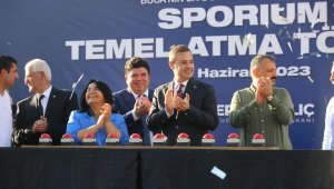 Buca'da Sporium Spor Kompleksi'nin temeli atıldı
