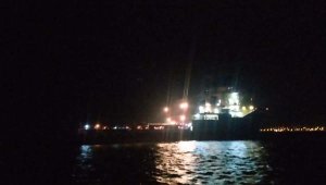 Çanakkale Boğazı'nda gemide makine arızası