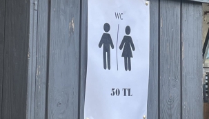 Çeşme'de tuvalet ücreti 50 lira!