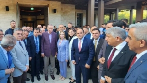 Cumhurbaşkanı Erdoğan bayram namazını Marmaris'te kıldı