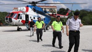 Denizli'de helikopterle yapılan denetimde kural ihlali yapan sürücülere ceza yağdı