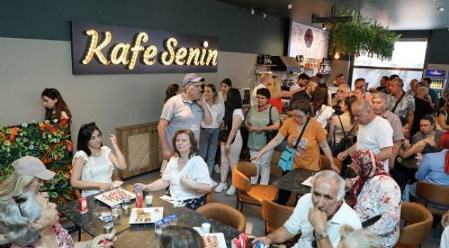 Edremit'te 'Kafe Senin' hizmet vermeye başladı