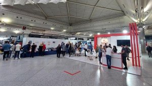 Havacılık Eğitim Fuarı'nda Dokuz Eylül Üniversitesi standına yoğun ilgi