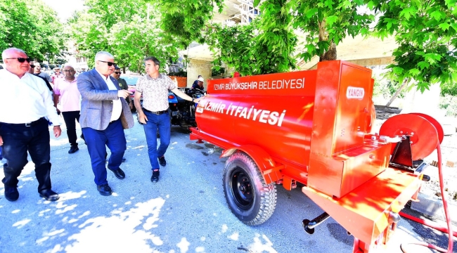 İzmir'in köyleri yangına dirençli hale geliyor! İlk uygulama başladı