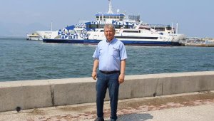 Feribot, çamura saplanmıştı; nedeni denizdeki 'topuklaşma'