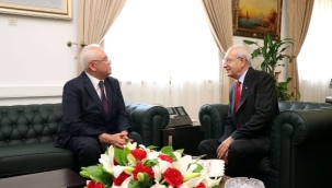 Karabağlar Belediye Başkanı Selvitopu'dan Genel Başkan Kılıçdaroğlu'na ziyaret