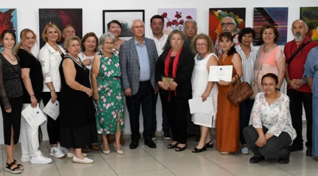Karabağlar Belediyesi'nde "Ateşe Dönenler" Sergisi açıldı