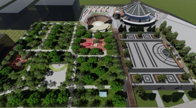 Karabağlar Belediyesi, Üçyol'daki Uğur Mumcu Parkı'nı yeniliyor