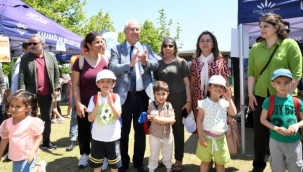 Karabağlar'da çocuklar "çevre" için Nasreddin Hoca'da buluştu