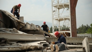 Konak Arama Kurtarma ekibi eğitime başladı