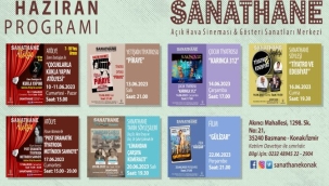 Konak Belediyesi Sanathane'de bu haziran ayı dolu dolu geçecek