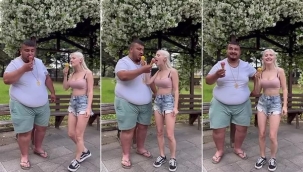 Porno yıldızıyla göbek dansı izlenme rekoru kırdı